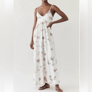 Z Supply Cloud Print Maxi Taupe